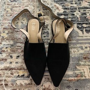 ASOS BLACK FLATS! Size 9